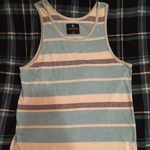 Mens striped tank top.